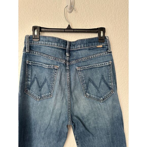 MOTHER The Rambler Zip Matinee Ankle In Let's Wine About It Size 29 - Picture 6 of 11